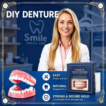 Cosmetic Snap-On Teeth Veneers for Instant Smile Makeover & Comfort