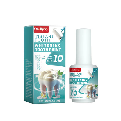 Instant Teeth Whitening Paint Gel for Stain Removal and Bright Smile