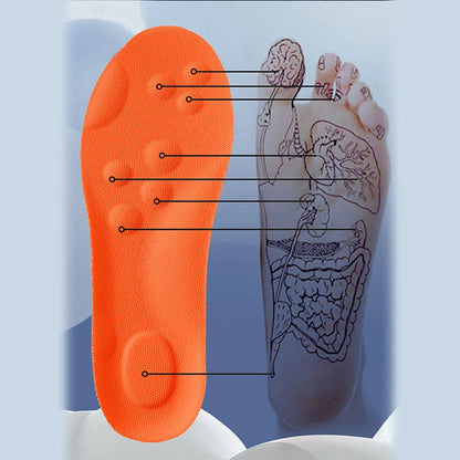 Latex Sport Insoles: Breathable Arch Support & Shock Absorption Shoe Pads