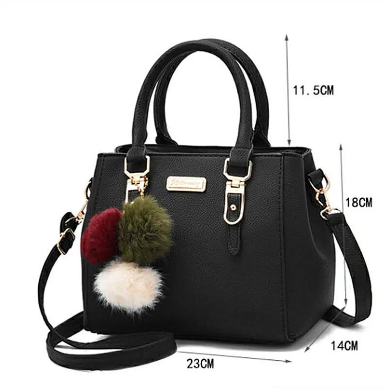 Luxury Vintage Plush Tassel Bag