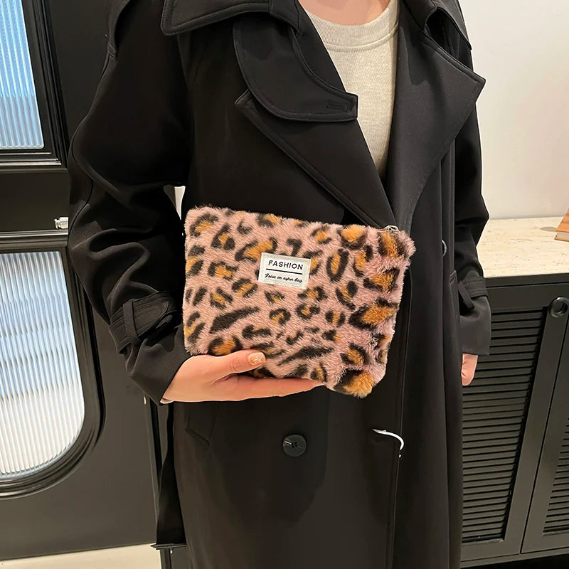 Leopard Retro Makeup Bag