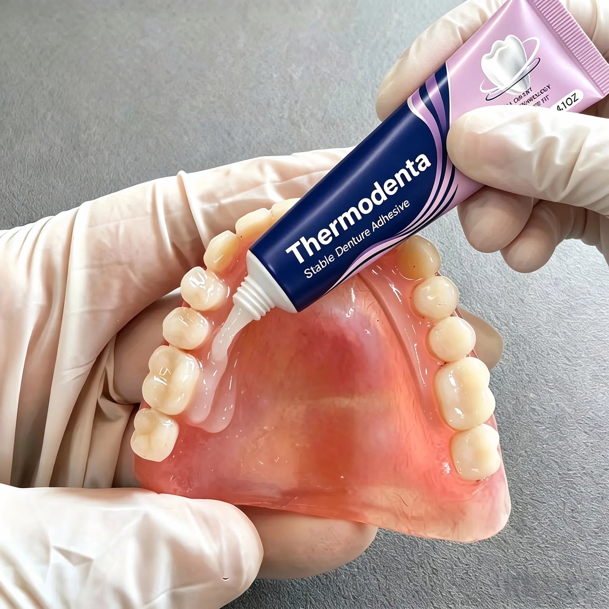 Thermodenta Denture Adhesive Liner for Secure Fit and Comfort - 1