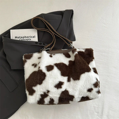Luxury Plush Korean Shoulder Bag