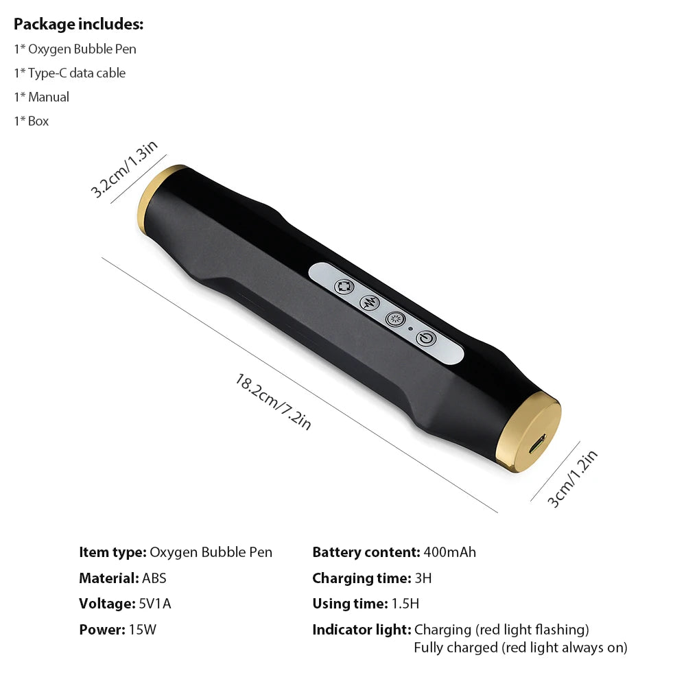 CO2 Oxygen Glam Pods for Bubble Facial Machine
