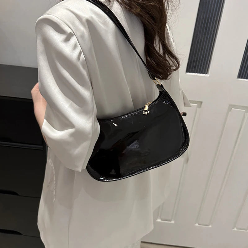 Retro Leather Hobo Bag