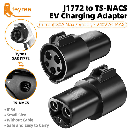 J1772 to Tesla Adapter - Type 1 to NACS EV Charger Connector for Tesla