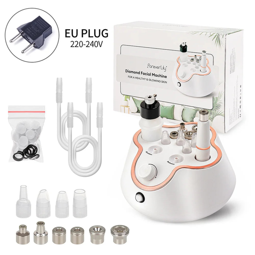 Professional 3-in-1 Diamond Microdermabrasion Facial Machine - 37
