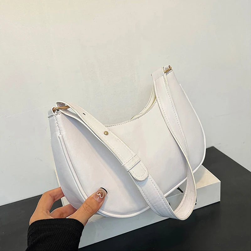 Luxury Stone Pattern Shoulder Bag