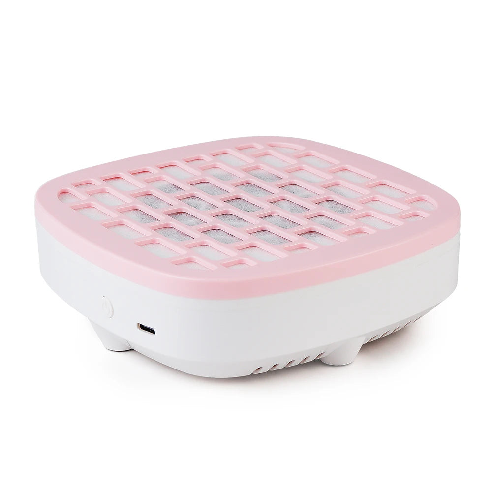 Portable Mini Nail Dust Collector USB Vacuum 3200RPM