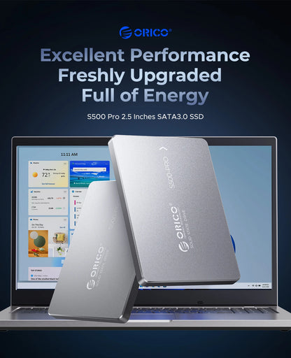 ORICO 2.5" SATA III SSD 1TB 4TB - Fast Aluminum Internal Solid State Drive