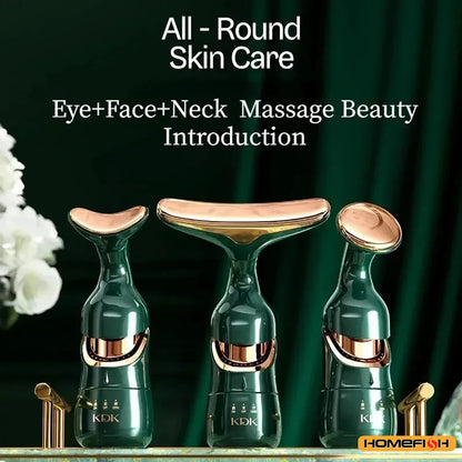 3-in-1 Facial Sculpting Device - Sonic Vibration Neck & Face Lift