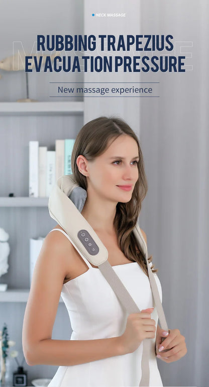 Brushless Neck & Shoulder Massager for Deep Trapezius Relief