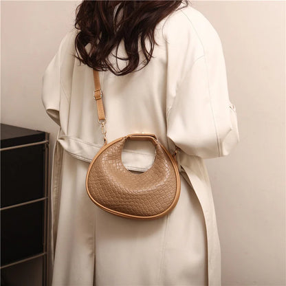 Luxury Half Moon Shoulder Bag