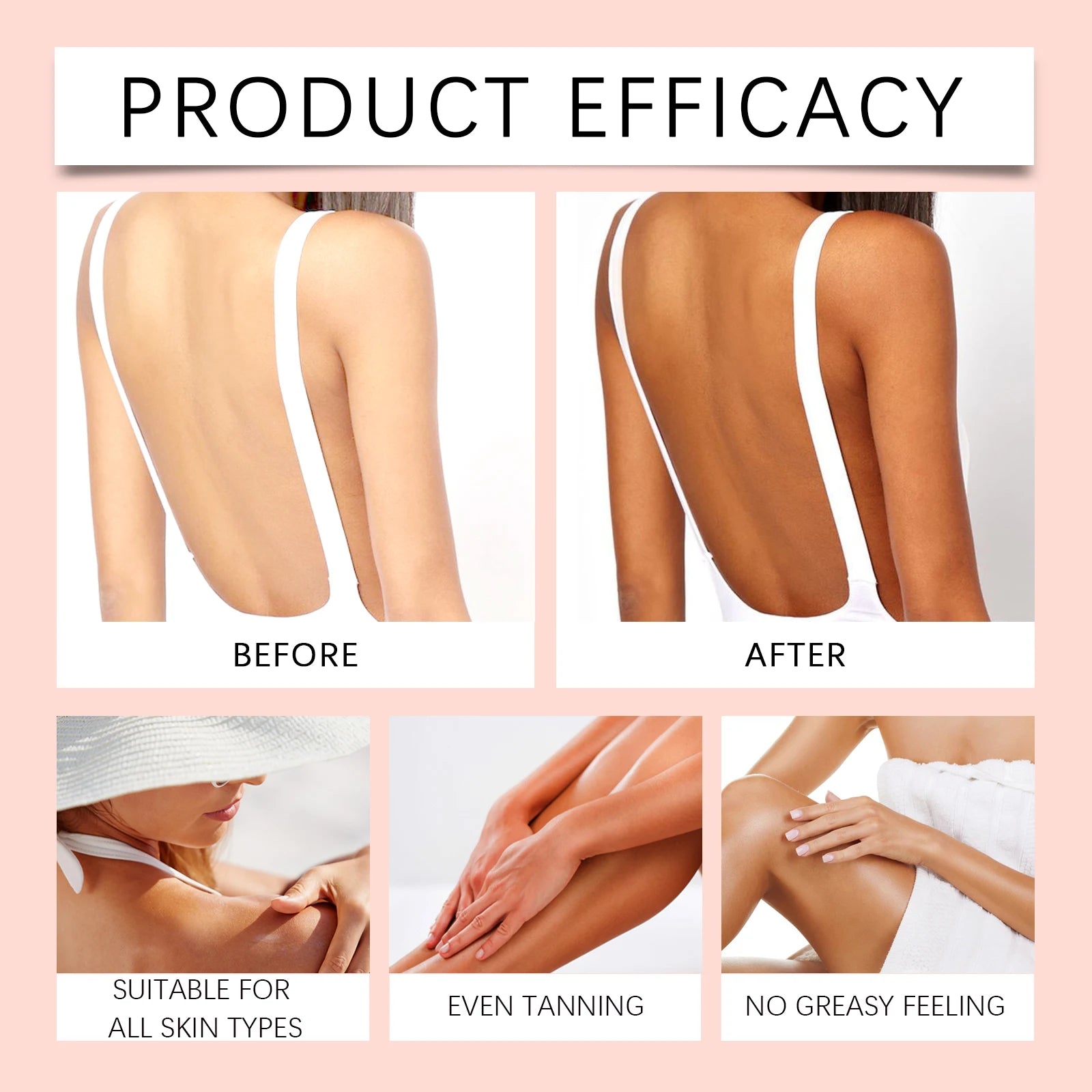 Natural Tanning Accelerator Cream for Sunbed & Outdoor Deep Bronze Glow - 11