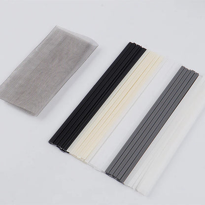 Plastic Welding Repair Kit with Stainless Steel Mesh & Rods for Car Bumper