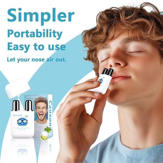 Refreshing Nasal Energy Stick - Instant Cooling Aromatherapy for Alertness & Focus
