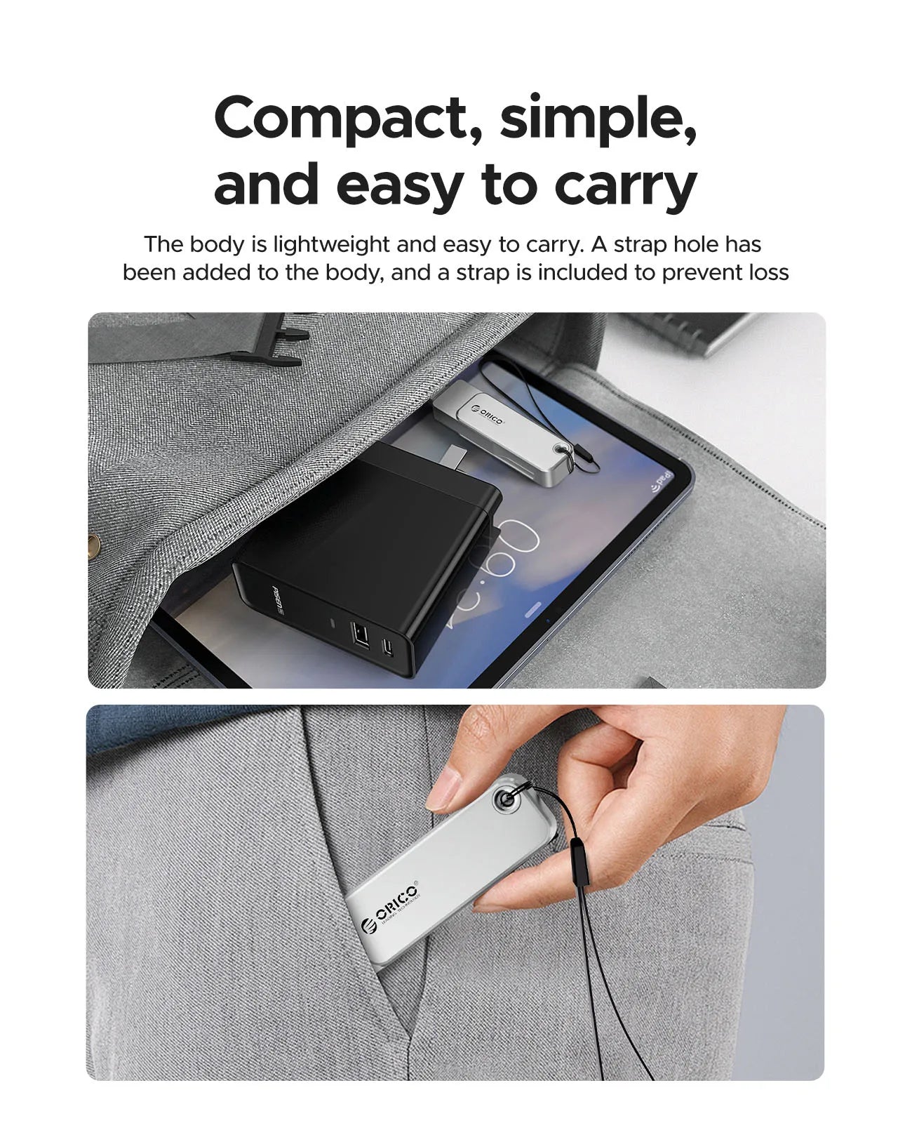 Dual USB-C & USB-A High-Speed Flash Drive - Durable Metal Storage for All Devices