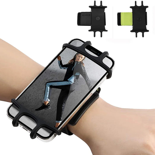 360° Rotating Universal Wrist Phone Holder for Running and Sports