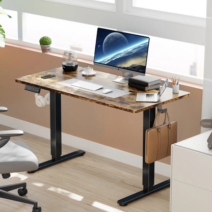 63" Electric Standing Desk - Ergonomic Adjustable Sit-Stand Office Table