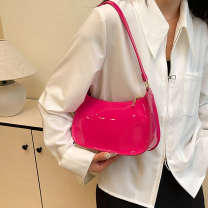 Luxury Retro PU Leather Hobo