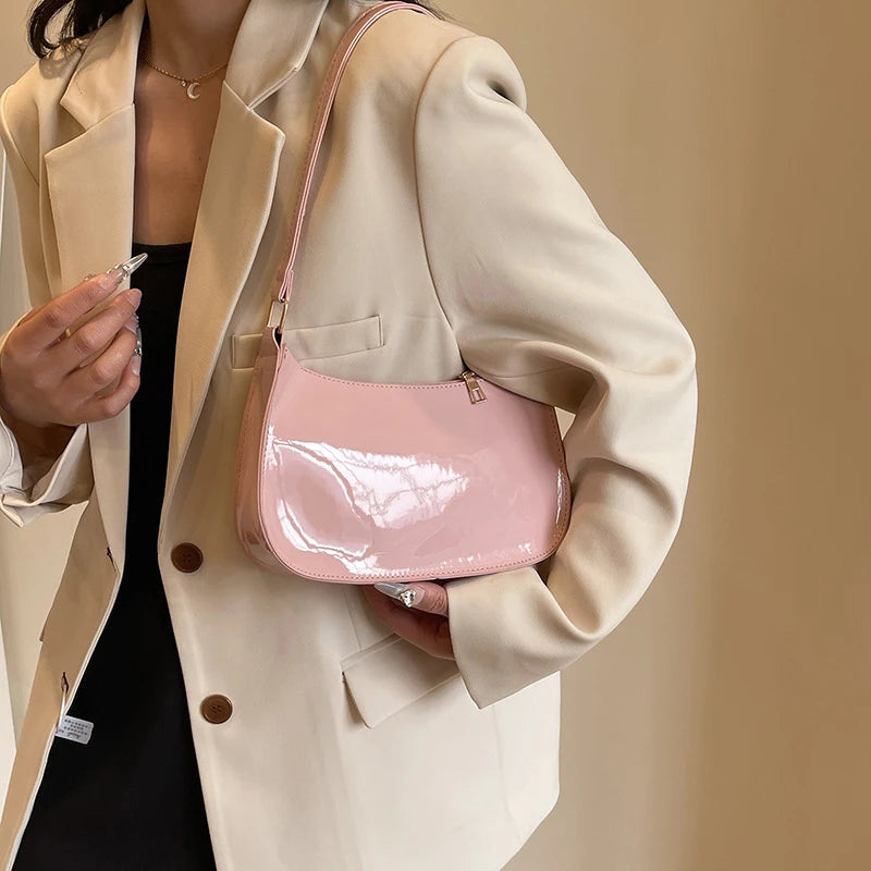 Luxury Retro PU Leather Hobo