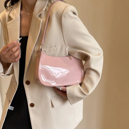 Luxury Retro PU Leather Hobo