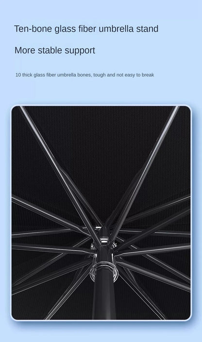 Universal Car Windshield Sunshade Umbrella - UPF 80+ UV Block
