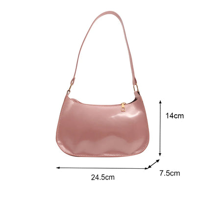 Retro Leather Hobo Bag