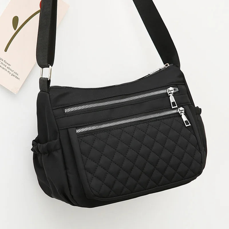 Luxury Nylon Travel Messenger Bag