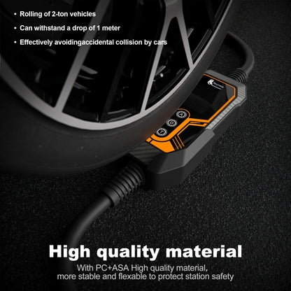 11KW Type 2 Portable EV Charger - 3 Phase Smart WiFi Charging Station