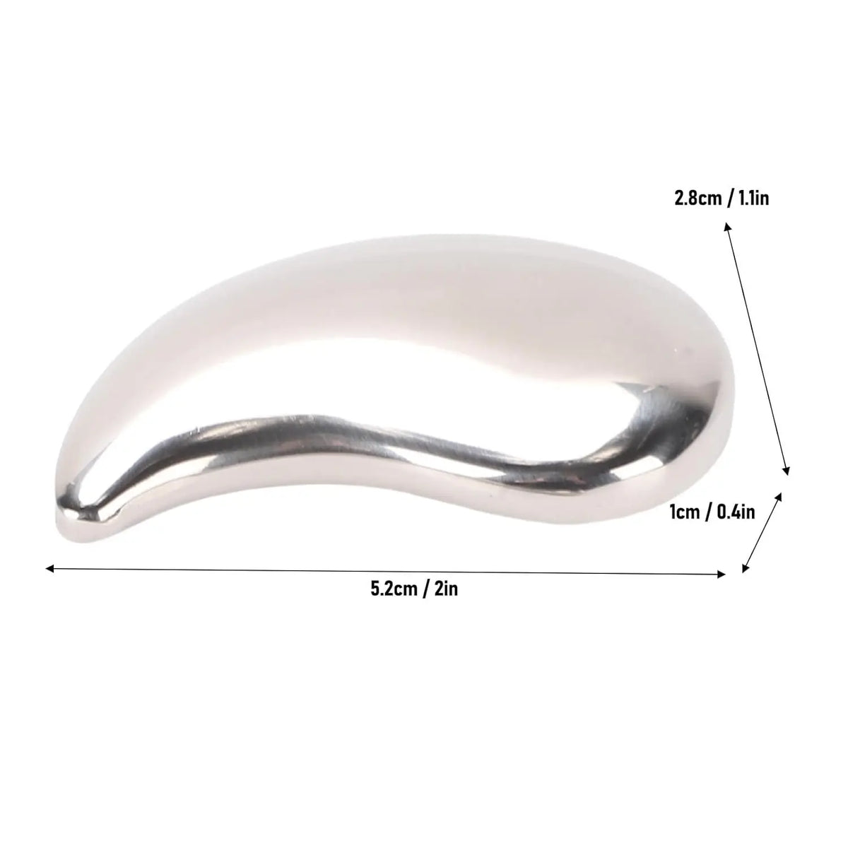 Stainless Steel Cooling Eye Pads for Puffy Eyes & Dark Circles