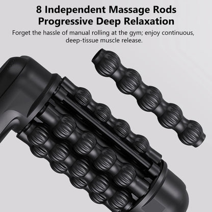 Electric Deep Tissue Fascia Roller Massager for Muscle Recovery