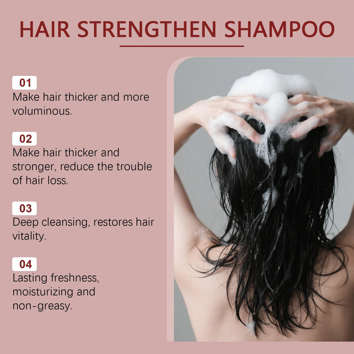 Onion & Biotin Strengthening Shampoo for Hair Growth and Scalp Nourishment