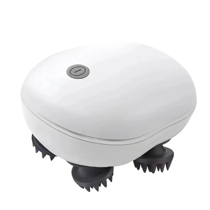 Electric Scalp Massager with Red Light Therapy for Hair Care