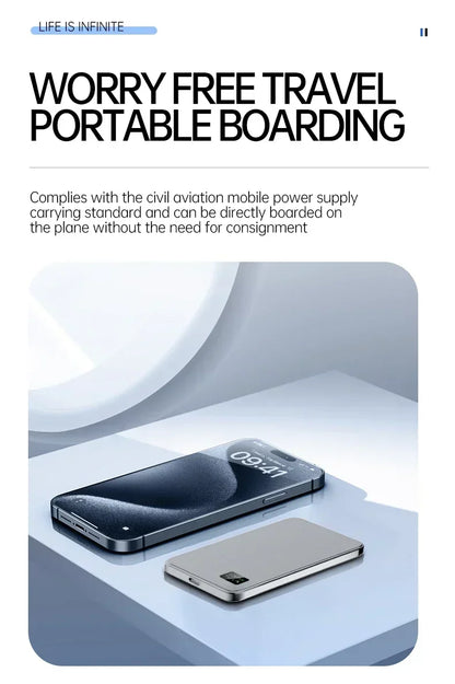 Magnetic Wireless Portable Power Bank - Fast Charging PD 25W for iPhone