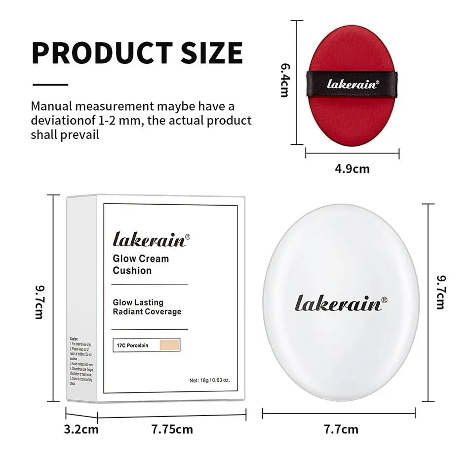 Semi-Matte Cushion Foundation - Full Coverage CC Cream