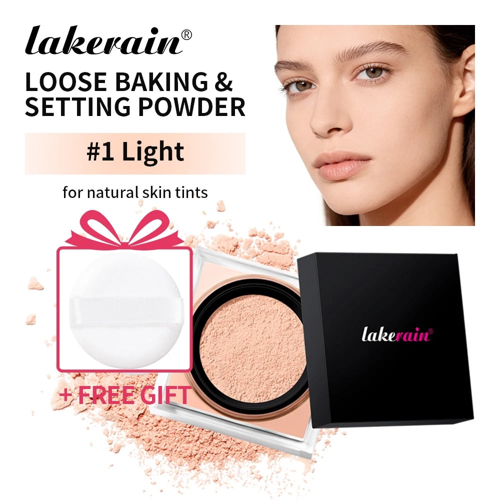 Matte Loose Baking & Setting Powder - Long Lasting Oil Control