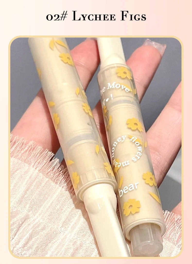 Hydrating Jelly Gloss Lipstick - Moisturizing Mirror Finish Lip Pen - 12