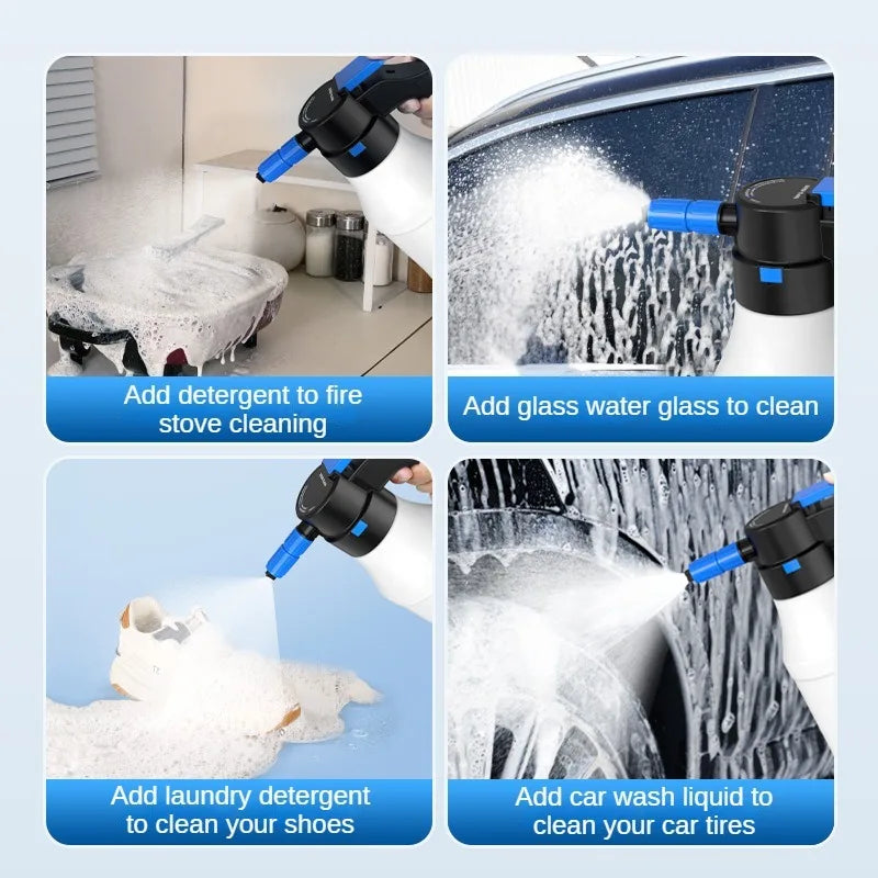 1.5L Cordless Electric Car Wash Foam Sprayer - 5