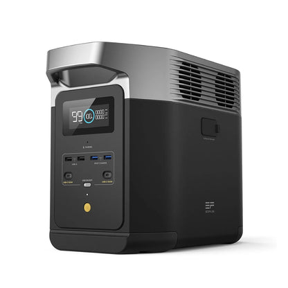 EcoFlow DELTA 3 1000Wh Portable Power Station - Fast Charging Solar Generator