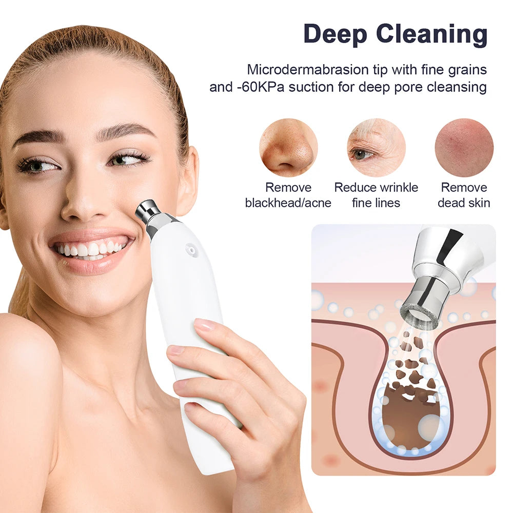 2-in-1 Diamond Microdermabrasion Machine & Hydrating Airbrush - 4