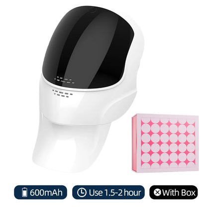 7-Color LED Face & Neck Light Therapy Mask Wireless