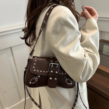 Luxury Trendy Rivet Shoulder Bag