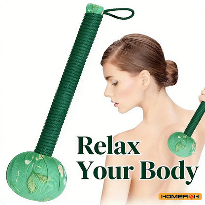 Wormwood Massage Hammer - Long Handled Back & Body Relaxer