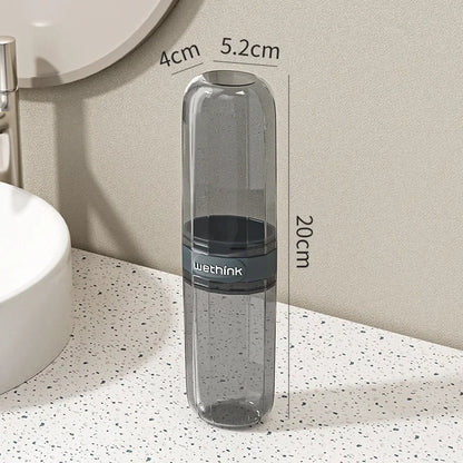 Transparent Toothbrush Travel Case