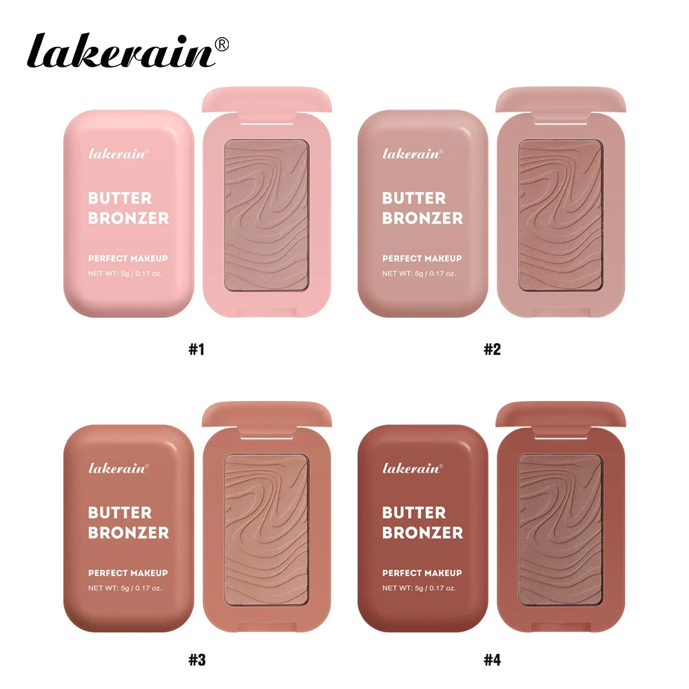 Waterproof Matte Butter Bronzer & Face Contour Powder