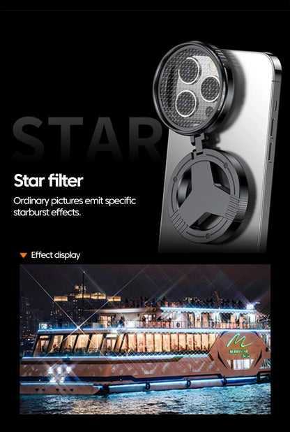 Magnetic 52mm CPL Filter for Phone Camera | MagSafe Compatible