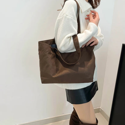 Luxury Soft Suede Tote
