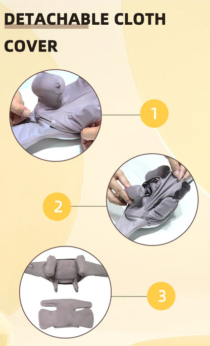 Wireless 6D Deep Tissue Neck & Shoulder Kneading Massager with Heat