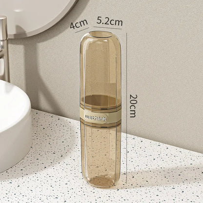 Transparent Toothbrush Travel Case